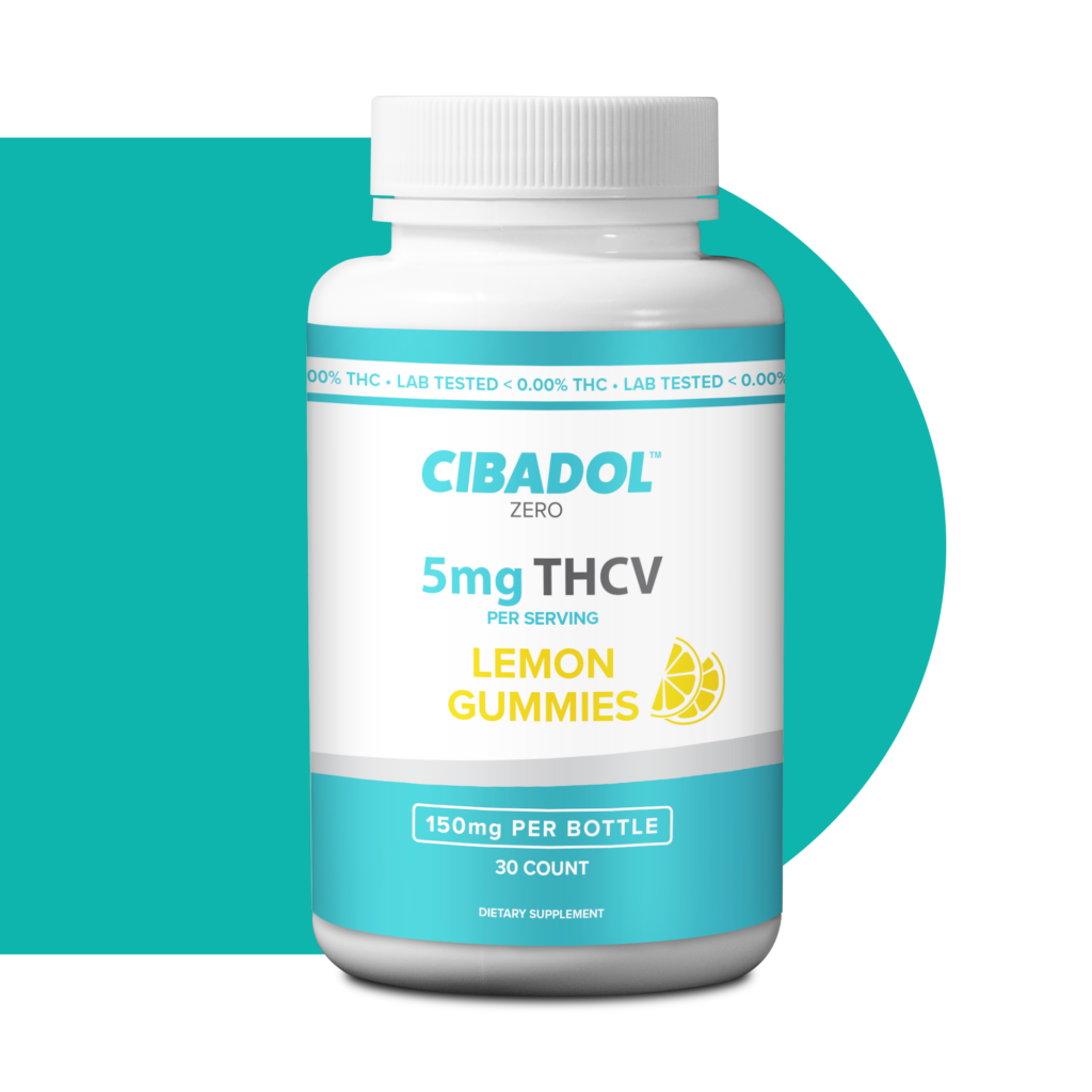 Cibadol ZERO THCv Gummies – Lemon